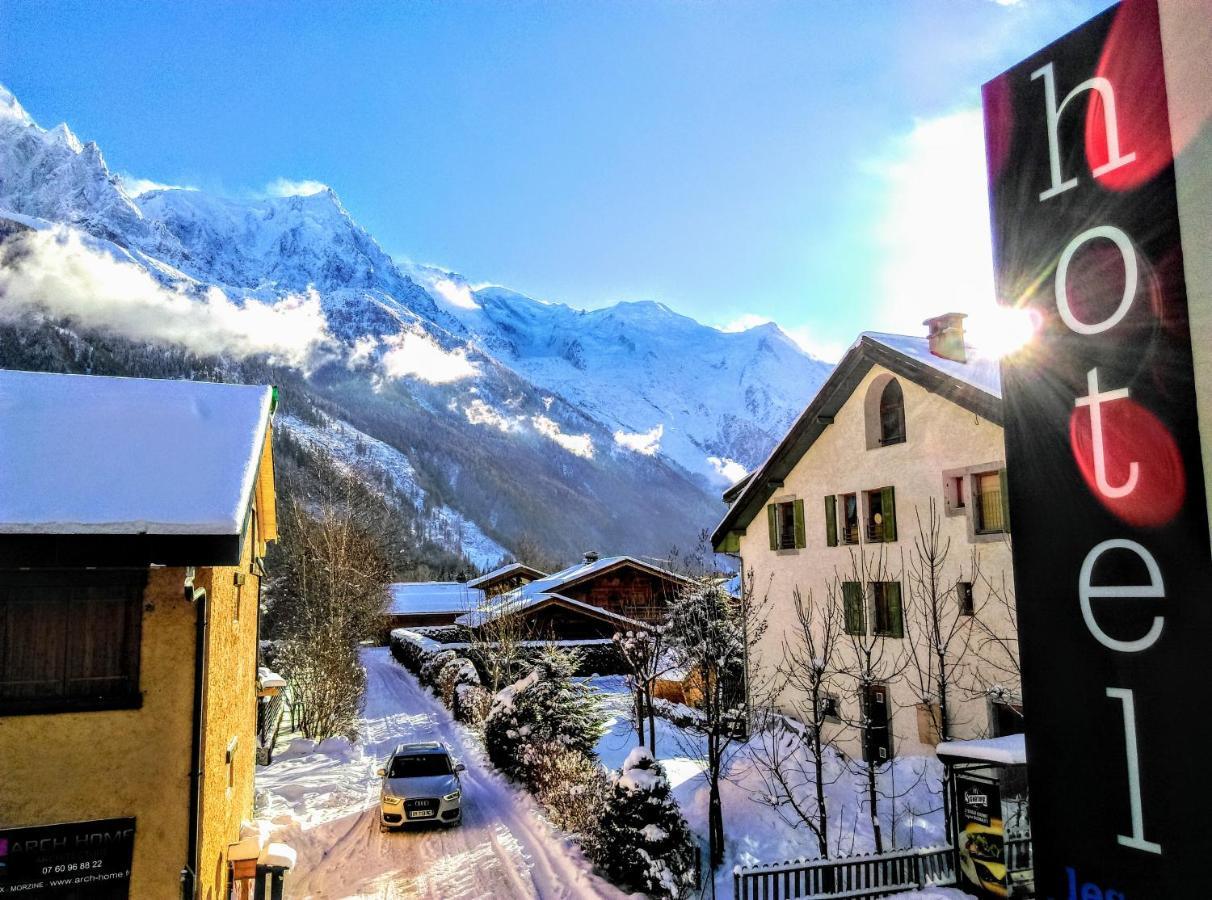 Hotel Les Lanchers Шамоні Екстер'єр фото